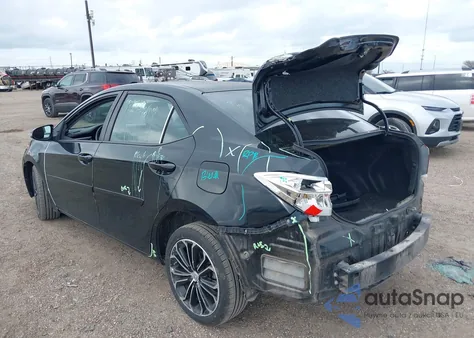 2016 Toyota Corolla S Plus из США, поврежденный, VIN 5YFBURHE2GP510870